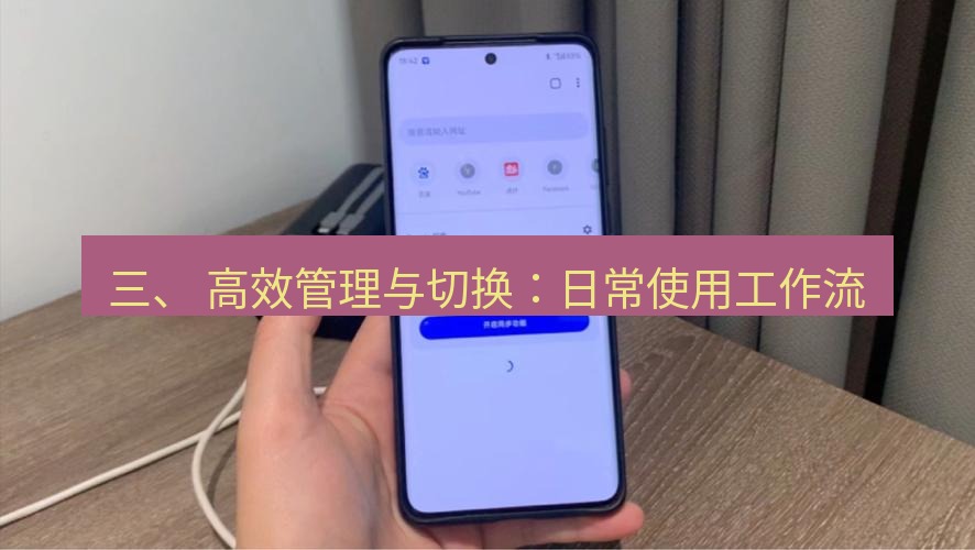 谷歌浏览器下载 三、 高效管理与切换：日常使用工作流