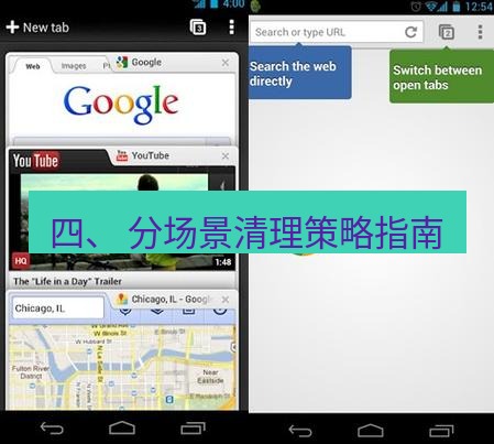 谷歌浏览器下载 四、 分场景清理策略指南