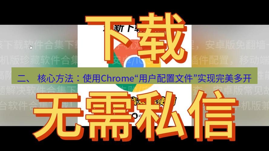 谷歌浏览器下载 二、 核心方法：使用Chrome“用户配置文件”实现完美多开