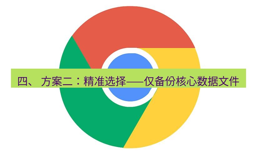 谷歌浏览器下载 四、 方案二：精准选择——仅备份核心数据文件