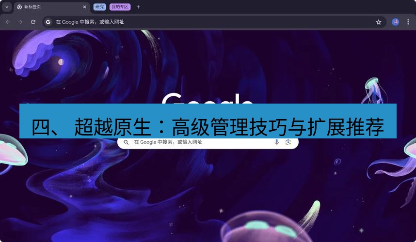 谷歌浏览器下载 四、 超越原生：高级管理技巧与扩展推荐