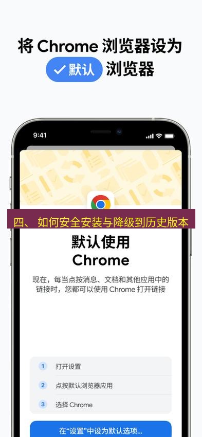 谷歌浏览器下载 四、 如何安全安装与降级到历史版本