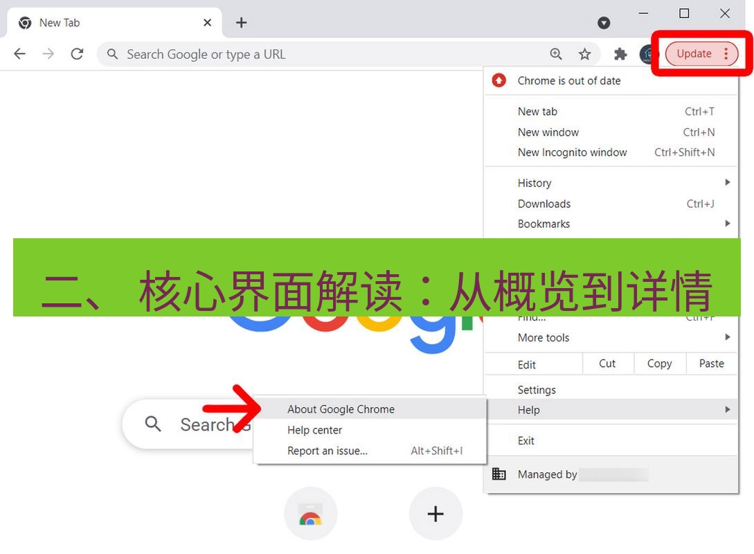 谷歌浏览器下载 二、 核心界面解读：从概览到详情