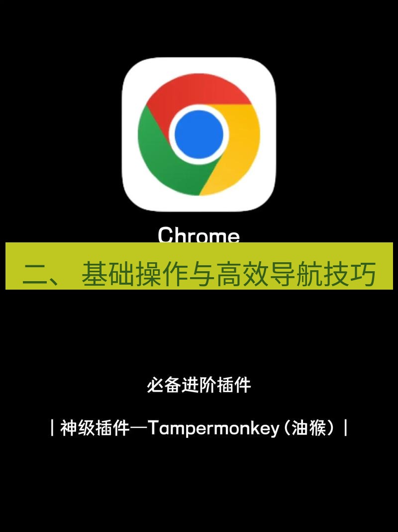 谷歌浏览器下载 二、 基础操作与高效导航技巧