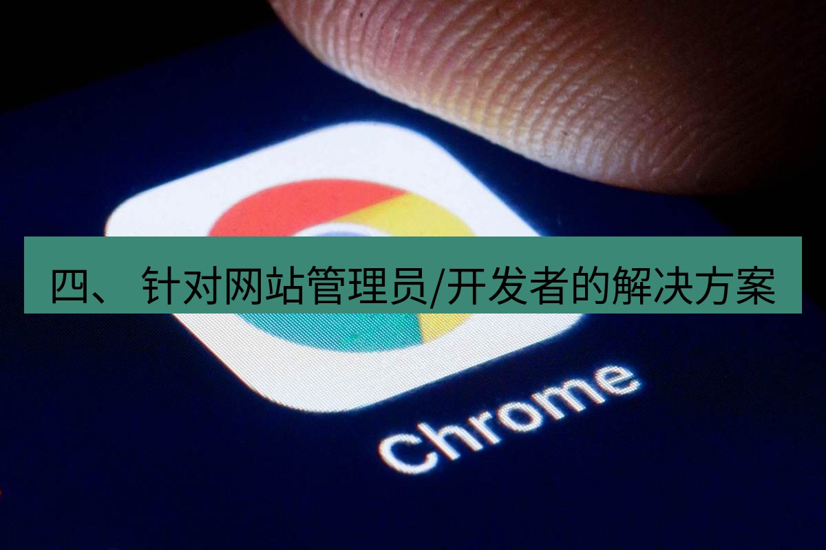 谷歌浏览器下载 四、 针对网站管理员/开发者的解决方案