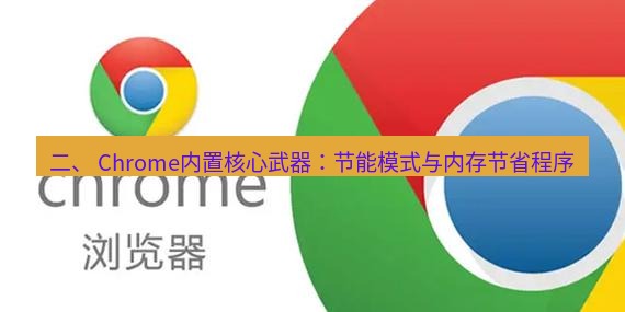 谷歌浏览器下载 二、 Chrome内置核心武器：节能模式与内存节省程序